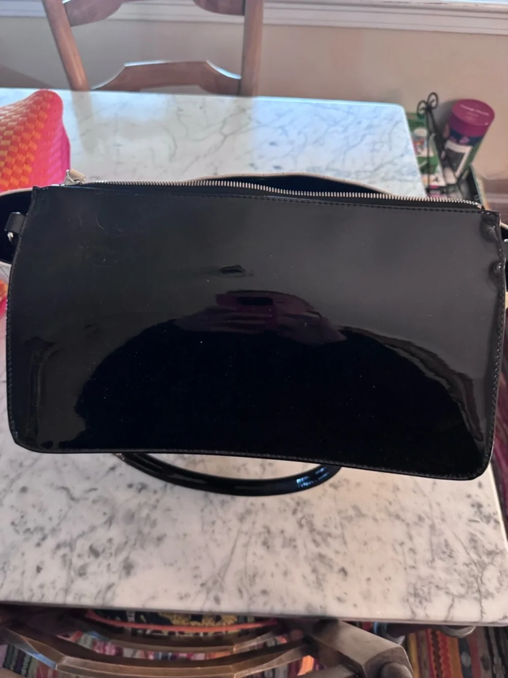 Ted Baker Cream Tote Bag with Black Accents - Picture 8 of 8